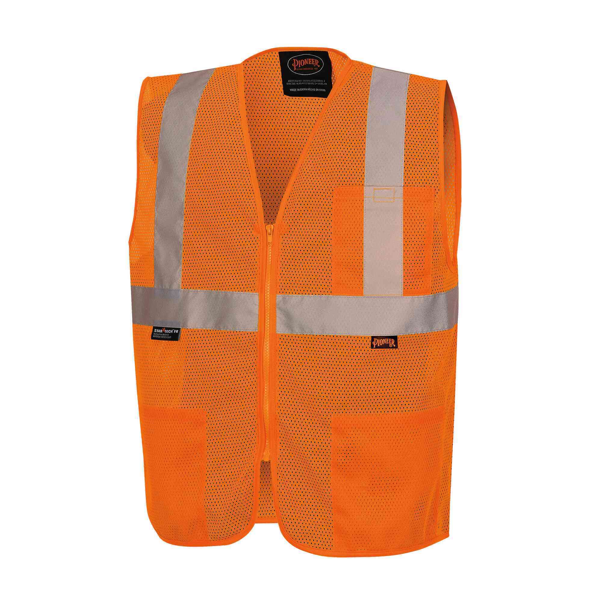 Pioneer SE Mesh Safety Vest - Orange